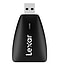 Karšu lasītājs Lexar 2in1 SD, USB 3.1 Gen 1., melns (1)
