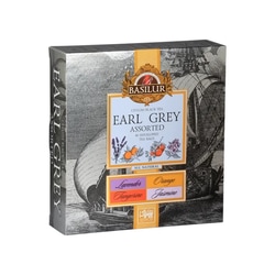 Tēja Basilur, melnā, izlase Eaarl Grey Assorted, 40 gab