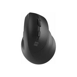 Datorpele Natec Crake 2, bezvadu, ergonomiska, melna