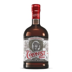 Rums Colonist Premium Rum spiced black, 40%, 700ml