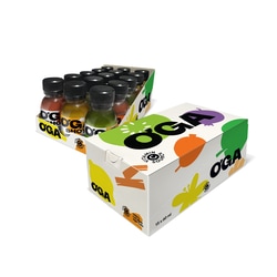 Sulas šotu komplekts, dažādas garšas, Oga, 60ml x 15 gab