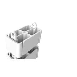 Vadu turētājs Pro Line, balts