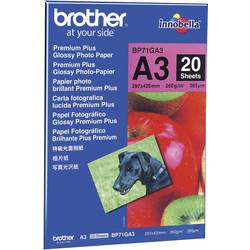 Fotopapīrs, glancēts, A3, 260 g/m², 20 loksnes, Brother