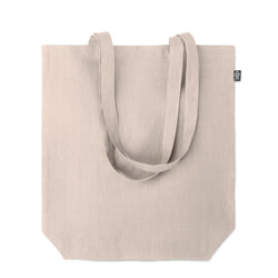 Auduma soma, 100% kaņepes, 38x10x42cm, dabīga