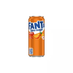 Atspirdzinošais dzēriens Fanta Zero, CAN, 330ml