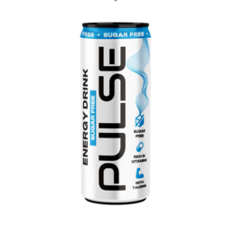 Enerģijas dzēriens Pulse, bez cukura, 250ml