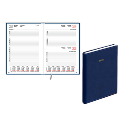 Plānotājs Manager, mākslīgā āda ar tekstūru, zils, BPG (2001604)