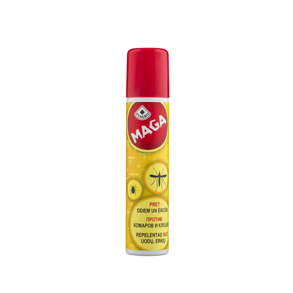 Pretodu un pret ērču līdzeklis, Maga, aerosols, 100ml