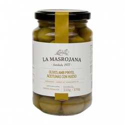Olīvas Manzanilla, ar kauliņiem, La Masrojana, 370g
