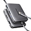 Dokstacija Axagon HMC-5HL USB-C, 5in1, 20 cm, pelēka (1)