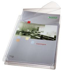 Kabata dokumentiem, A4, matēta, 170 mikr., ar atloku, līdz 200 lp., Leitz, 5gab.