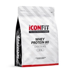 Sūkalu proteīns 80, šokolādes, Iconfit, 1kg