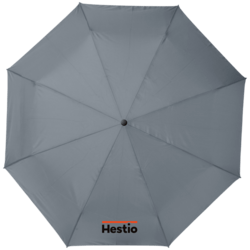 Lietussargs, salokāms, pelēks