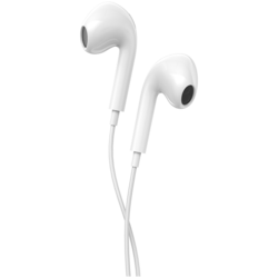 Austiņas ar mikrofonu Canyon SEP-6, ar vadu, USB-C, baltas