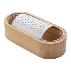 Siera rīve, nerūsējošā tērauda ar bambusa paplāti