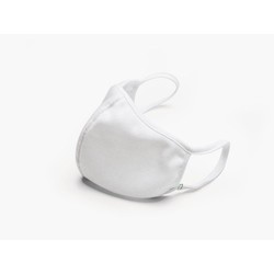 Sejas aizsargmaska, balta, auduma, vīriešu, Rita, 1 gab.