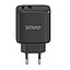Adapteris Savio, ātrā uzlāde, USB-A, USB-C, 30W, melna (1)