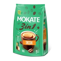 Kafijas dzēriens Mokate 3in1, irish, 17g x 10gab
