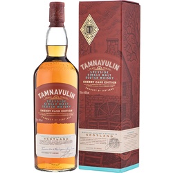 Viskijs Tamnavulin Speyside Single Malt Sherry cask, kārbā, 40%, 700ml