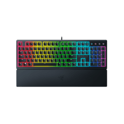 Klaviatūra Razer Ornata V3, ENG/RUS, ar vadu, melna