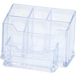 Galda organizators, 5 nodalījumi, caurspīdīgs, Donau