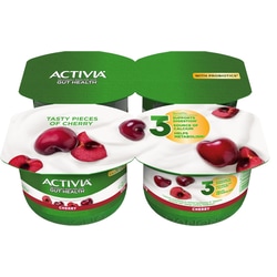 Jogurts, Activia, ķiršu, 4 x 120g