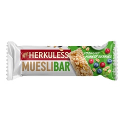 Musli batoniņš Herkuless, ar meža ogām un jogurtu, 25g
