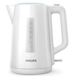 Elektriskā tējkanna Philips HD9318/70, 2200W, 1.7L, plastmasas, balta/zila