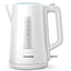 Elektriskā tējkanna Philips HD9318/70, 2200W, 1.7L, plastmasas, balta/zila (1)