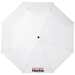 Lietussargs, salokāms, balts