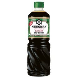 Sojas mērce, ar samaz. sāls saturu, Kikkoman, 975ml