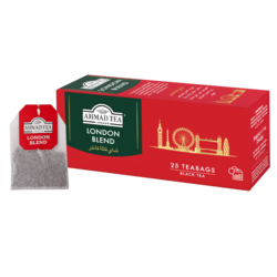 Tēja Ahmad, melnā, London Blend, 25 gab.