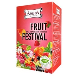 Tēja Apsara, sarkanā, augļu, Fruit Festival, 20 gab.