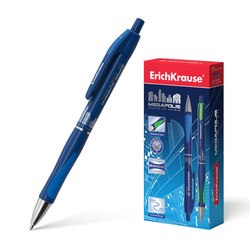 Pildspalva lodīšu, zila, 0.7 mm, ErichKrause Megapolis Concept, automātiska