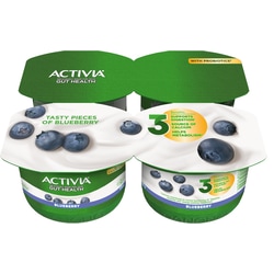 Jogurts, Activia, melleņu, 4 x 120g