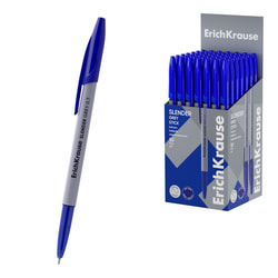 Pildspalva lodīšu, zila, 0.7 mm, Erich Krause Slender Stick Grey