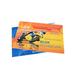 Zīmēšanas albums A4, 10 lapas, 250g/m², Kreska