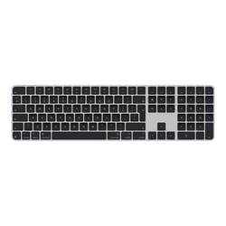 Klaviatūra Apple Magic Touch ID, ENG, bezvadu, melna/sudraba