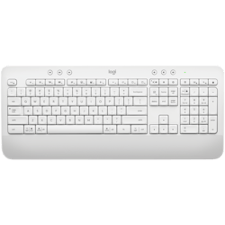 Klaviatūra Logitech K650 Comfort, ENG, bezvadu, balta