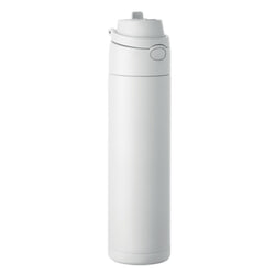 Ūdens pudele 650ml, balta