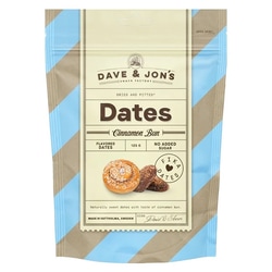 Dateles ar garšu, Cinnamon bun, Dave & Jon’s, 125g