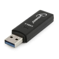 Karšu lasītājs Gembird SD USB 3.0., melns