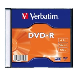 Matricas DVD-R Verbatim AZO, 4.7GB, 16x, 20gab.