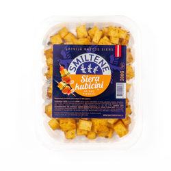 Siera kubiciņi ar BBQ, Smiltene, 200g