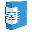 Arhīva kārba A4/120mm, zila/balta, Donau (1)