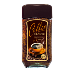 Šķīstošā kafija Classic, 200 g