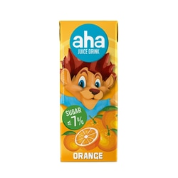 Sulas dzēriens ar apelsīnu garšu, Aha, 200ml