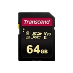Atmiņas karte Transcend 700S SDXC, 64GB, UHS-II, V30, U3, Class 10