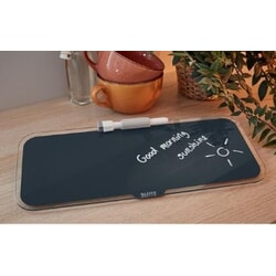 Tāfele stikla 150 x 60 x 380 mm, ar statīvu, pelēka, Leitz Cosy