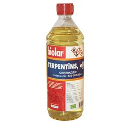Terpentīns eļļa,  Biolar, 1L